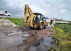 CONAGUA ATIENDE CONTINGENCIA POR FALLA DE COSTALERA EN EL RÍO LERMA Y MANTIENE VIGILANCIA PERMANENTE